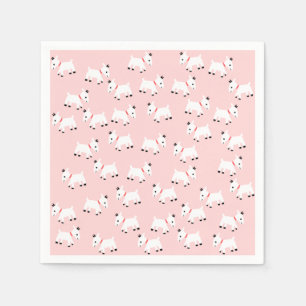 Serviette En Papier Papier de chèvre rose serviettes