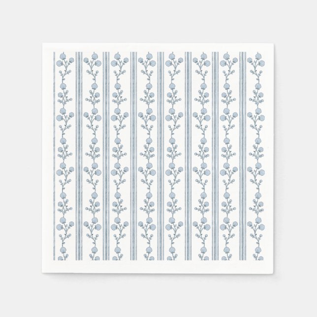 Serviette En Papier Papier de coque côtière de 4,75 po x 4,75 po Napki (Devant)