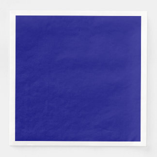 Serviette En Papier Papier de dîner bleu marine Napkin