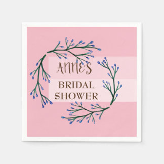 Serviette En Papier Papier de douche roseBridal
