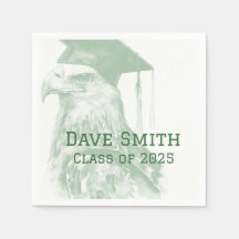Papier de graduation personnalisé unique Napkin