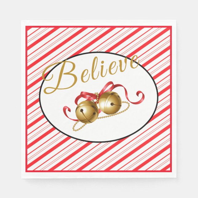 Serviette En Papier Papier de Noël (Devant)