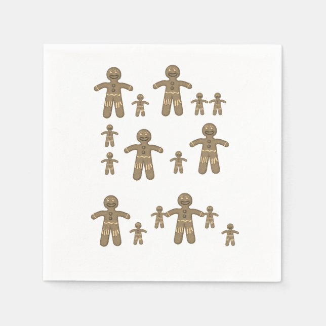 Serviette En Papier Papier de Noël (Devant)