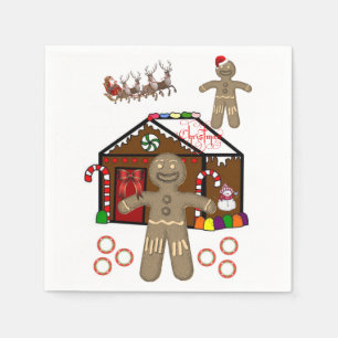 Serviette En Papier Papier de Noël