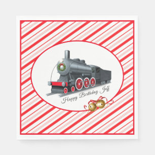 Serviette En Papier Papier de Noël/Anniversaire