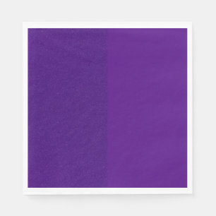 Serviette En Papier Papier de Parties scintillant personnalisé Purple 