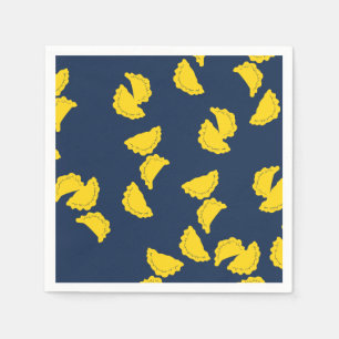 Serviette En Papier Papier de pierogi mignon