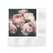 Papier de pivoines grandiose Napkin
