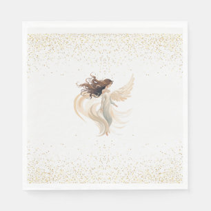 Serviette En Papier Papier de poitrine magique du jardin Napkin