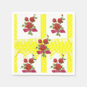 Serviette En Papier Papier de Saint Valentin serviettes