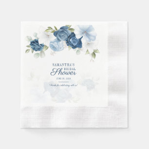 Serviette En Papier Papier de script Eucalyptus Floral Moderne