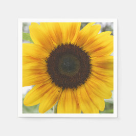 Serviette En Papier Papier de tournesol d'été Napkin