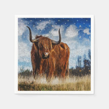 Papier de vache Highland