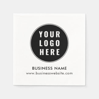 Serviette En Papier Papier des employés du logo d'entreprise personnal
