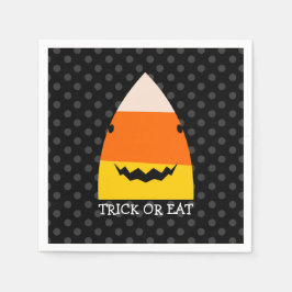 Serviette En Papier Papier d'Halloween de requin mou