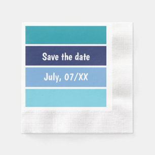 Serviette En Papier Papier d'invitation de la fête amusant Napkin