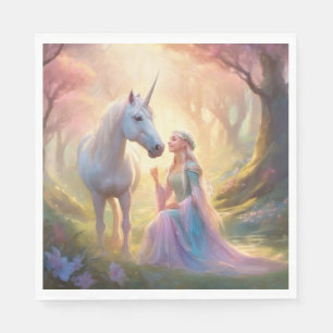 Serviette En Papier Papier Elf Princess