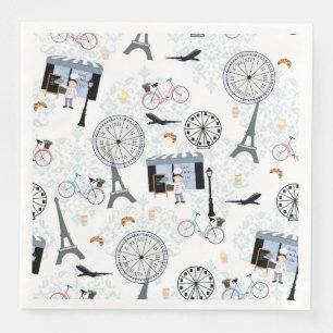 Serviette En Papier Papier français Napkin