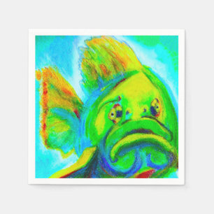 Serviette En Papier Papier Goliath Grouper
