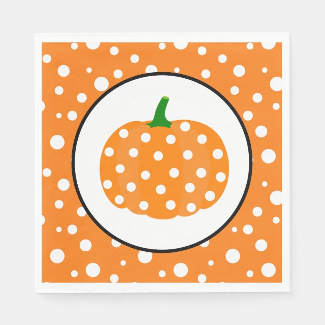 Serviette En Papier Papier Halloween Napkin (Devant)