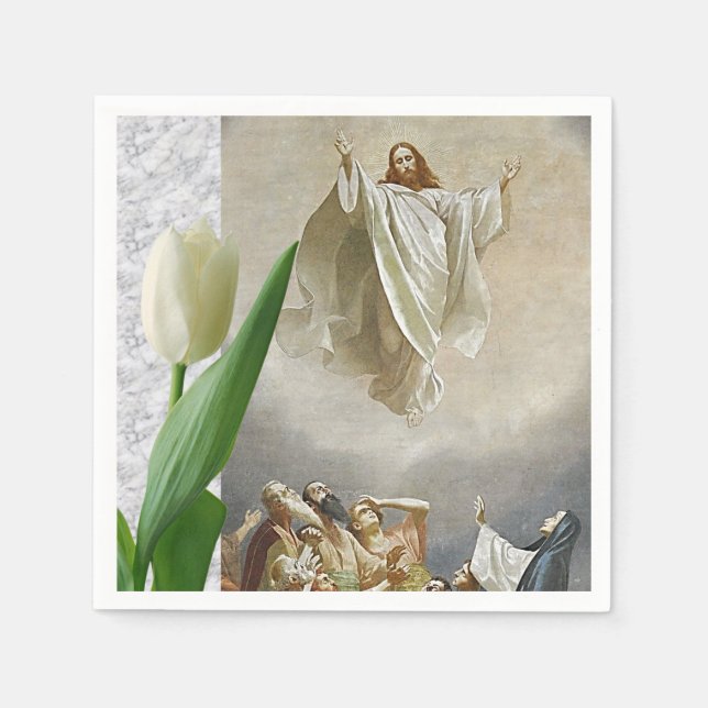 Serviette En Papier Papier Jésus Christ (Devant)