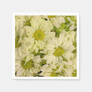 Serviette En Papier Papier marguerite Napkin