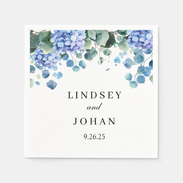 Serviette En Papier Papier mariage (Devant)