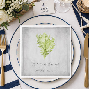 Serviette En Papier Papier Mariage éco-conch
