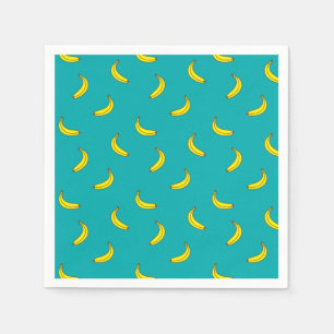 Serviette En Papier Papier Motif banane
