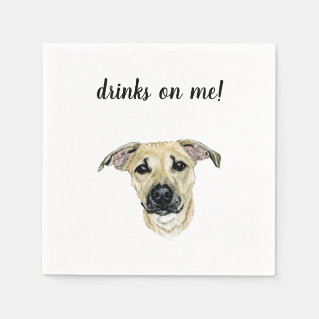 Serviette En Papier Papier Napkin (Devant)