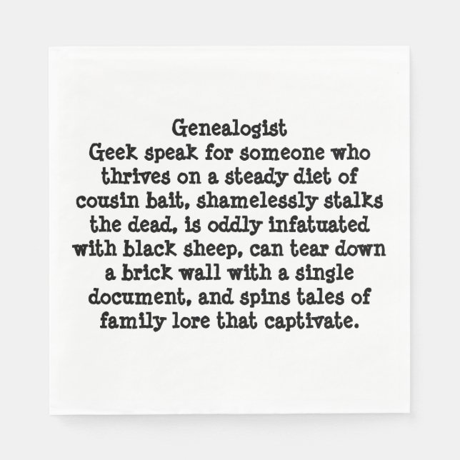 Serviette En Papier Papier Napkin (Devant)