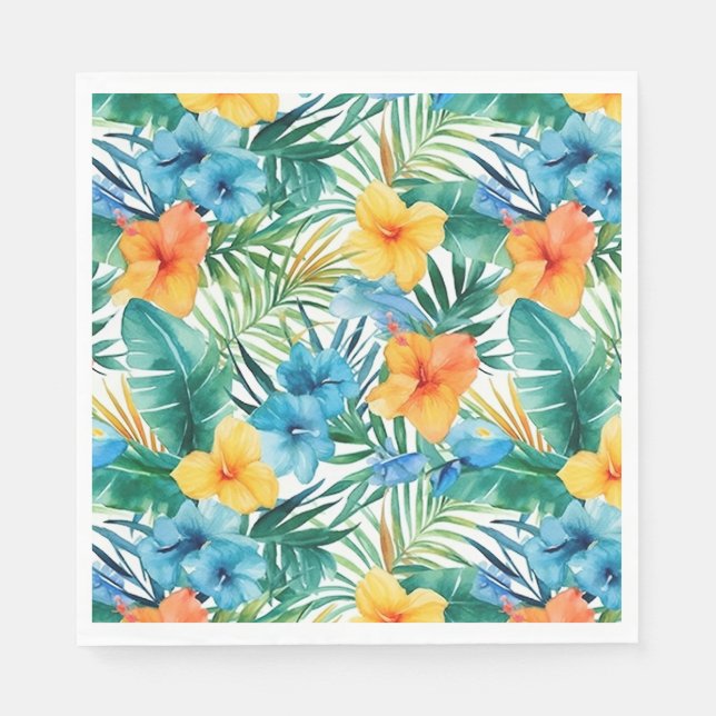 Serviette En Papier Papier Napkin (Devant)