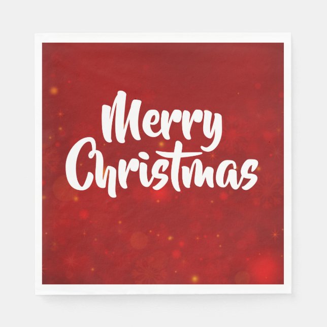 Serviette En Papier Papier Napkin (Devant)