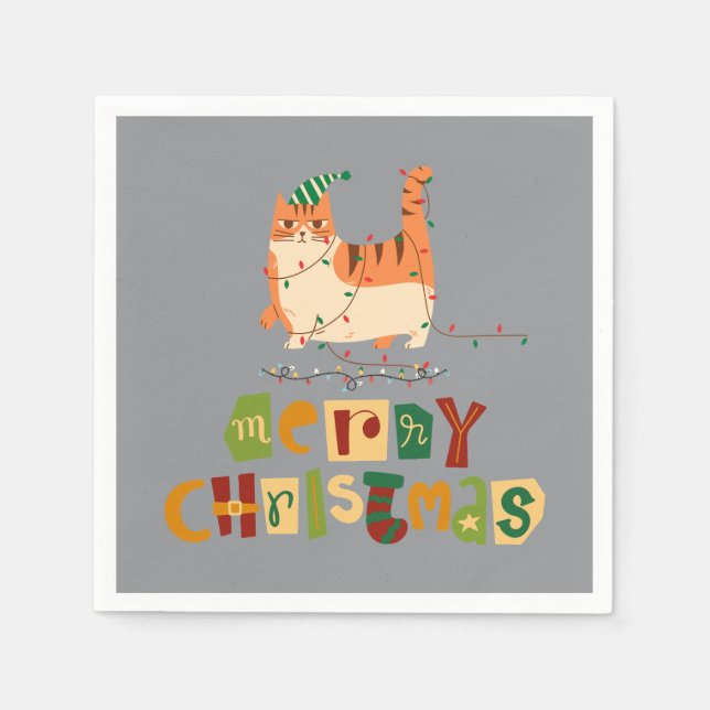 Serviette En Papier Papier Napkin (Devant)