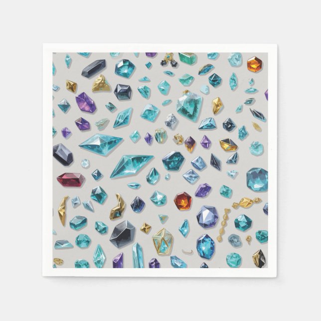 Serviette En Papier Papier Napkin (Devant)