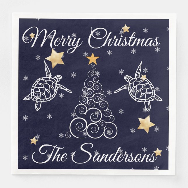 Serviette En Papier Papier Napkin (Devant)