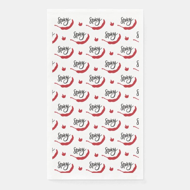 Serviette En Papier Papier Napkin (Devant)