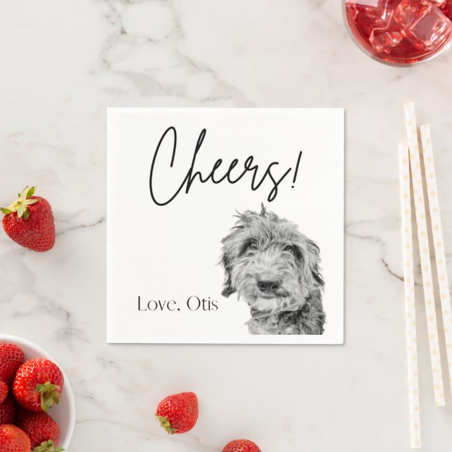 Serviette En Papier Papier Napkin (En situation)