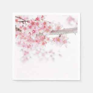 SERVIETTE EN PAPIER PAPIER NAPKIN : CHERRY BLOSSOM