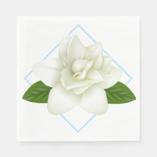 Serviette En Papier Papier Napkins-Gardenia