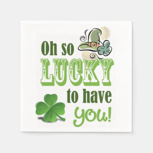 Serviette En Papier Papier Napkins St. Patrick's Day