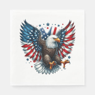Serviette En Papier Papier patriotique