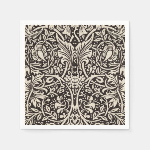 Serviette En Papier Papier peint floral Narcisse de William Morris