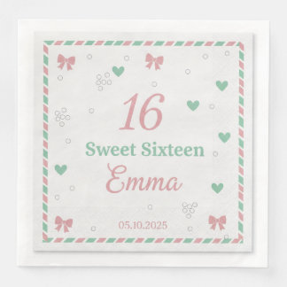 Serviette En Papier Papier personnalisé moderne et élégant avec écritu