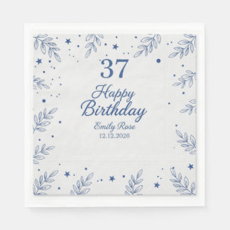 Serviette En Papier Papier personnalisé moderne et élégant avec écritu