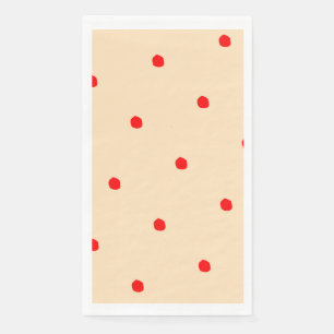 Serviette En Papier Papier pois saturé