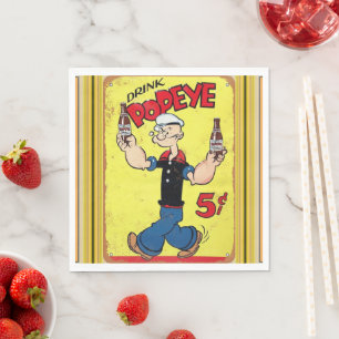 Serviette En Papier Papier Popeye Napkin