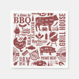Serviette En Papier Papier pour barbecue grillades
