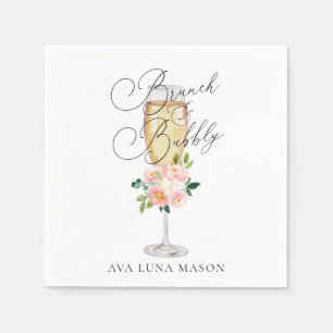 Serviette En Papier Papier pour Mariage Civil Brunch et Bulles