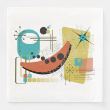 Papier Redux Retro classique Napkin